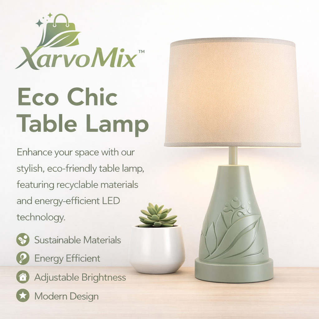 XarvoMix™ Eco Chic Table Lamp